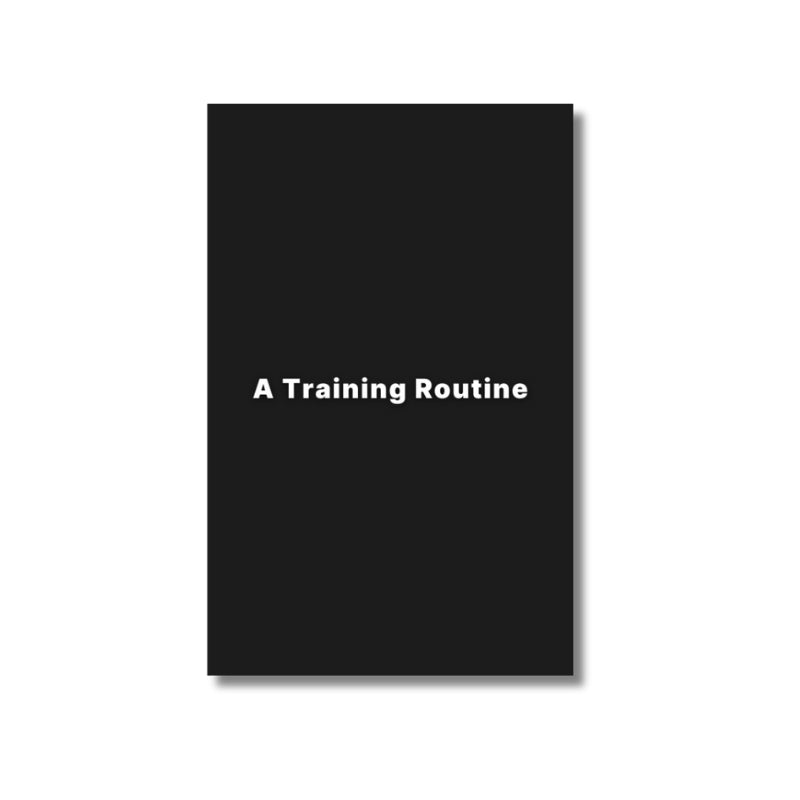 A Training Routine